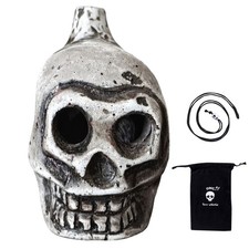 Aztec Death Whistle Skull -