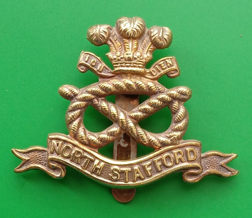 North stafford wwi brass - north,