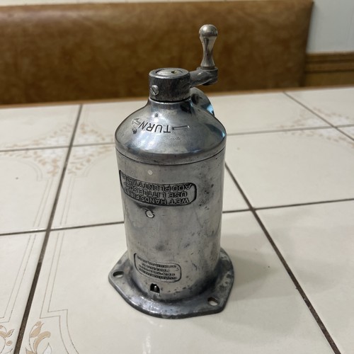 Vintage aluminum 1938 soapitor - vintage,