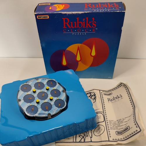 Vintage matchbox rubik - vintage, rubik's