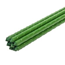 Hydroponics Garden Plant Stakes Support Sticks Canes Pole Grow Tools 10 Pack 6ft