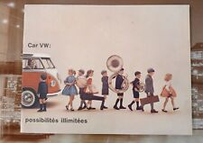 VW Splitscreen Sales Brochure 1960's Type 2 T1 Portuguese Bus Camper Bulli Typ 2