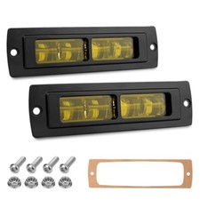 2X 7 inch Flush Mount LED Work