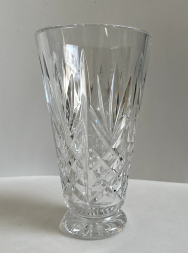Waterford crystal footed vase - waterford,