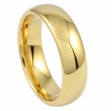 9ct Yellow Gold Filled Ring Him Her Wedding Rings For Couples Matching Men Women