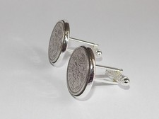 1963 Sixpence Coin Cufflinks