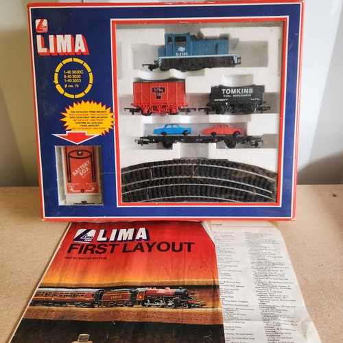 Vintage lima train set steam - vintage,