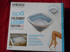 Homedics Foldaway Luxury Footspa with Heat
