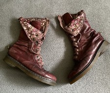 Dr Martens Very Rare Triumph Aimilita Vintage High Boots In Need Of TLC.UK6 EU39
