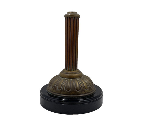 Antique reeded column - reeded, cast