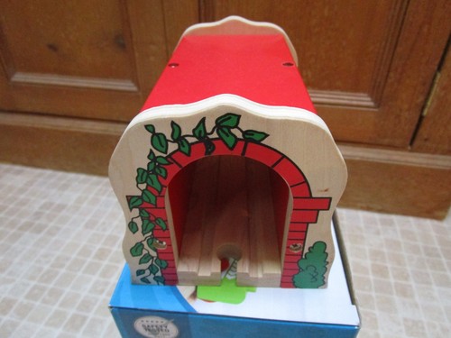 Bigjigs wooden brick tunnel - brick,
