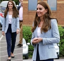 Zara ASO Royal Blue Check