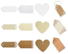 Pack 10 - Luggage Gift Tags Vintage Shabby Chic Wedding Favour Wishing Tree