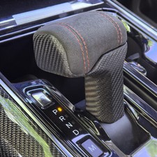Hot Suede Leather Gear Shift