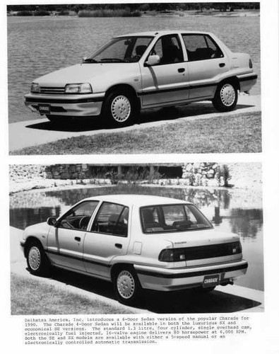 1990 daihatsu charade door - charade, 4-door