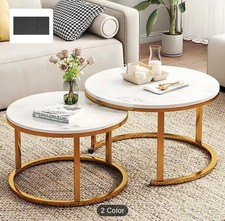 Set of 2 Round Nesting Coffee