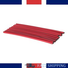 Car Air Conditioner Air Outlet Decoration Strip Cover UK 10X Brand New Red