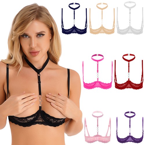Womens lace bra - uk~, halter