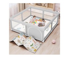 Baby Playpen with Mat 50x50