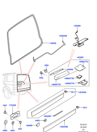 Land rover genuine - rover, fits
