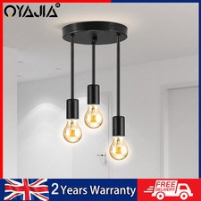 LED Modern Ceiling Lights Hanging Vintage Industrial Pendant Light Retro Lamp