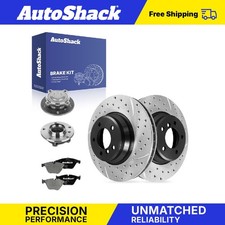 Front Drilled Slotted Brake