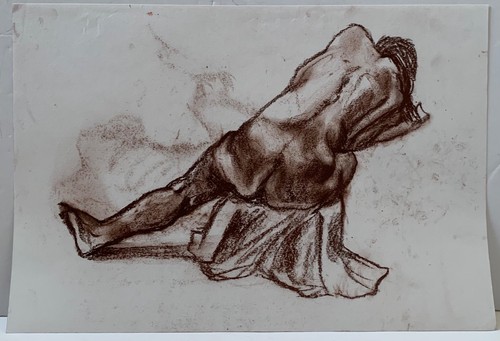 Vintage female nude life - vintage,