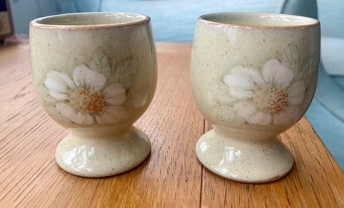 Pair denby daybreak - egg,