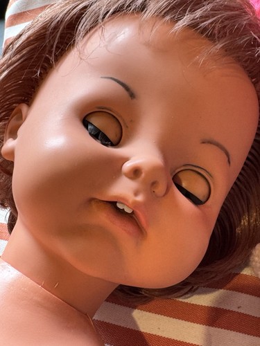 Vintage 1970s doll made - 20”,