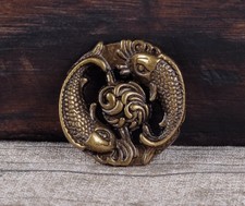 10PCS 30MM Antique Brass