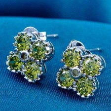 New White Gold Plated Silver