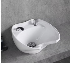 White wash shampoo basin - shampoo, sink