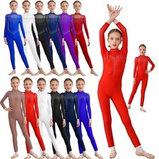 Girls' Long Sleeved Full Body