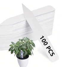 100pcs White Plastic Plant