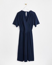 Oliver Bonas Womens Navy Midi