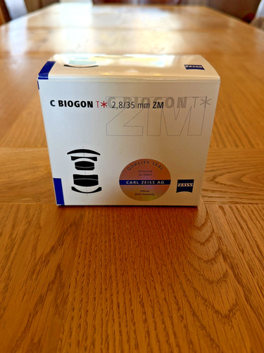 Carl zeiss biogon - t*, 35mm
