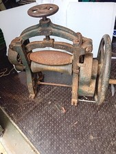 antique  leather working Machine. Saddlers/ cobblers ?