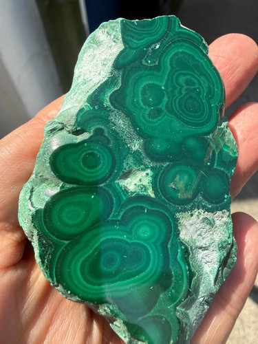 Malachite crystal freeform - malachite,