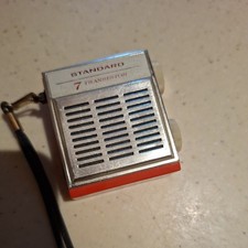Standard 7 Transistor  Mini Radio - Collectible Vintage Radio 