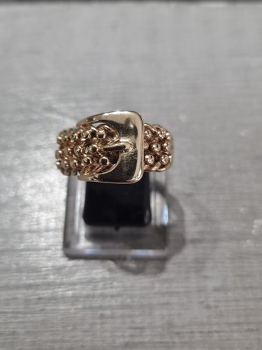 9ct yellow gold vintage - 9ct, keeper