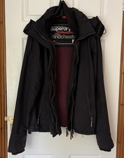SuperDry Professional The Windcheater Men Size XL Black hooded