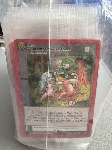 Lot 120 sealed metazoo - lot,