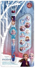 Disney Frozen 2 Digital Watch & 10 Changable Covers