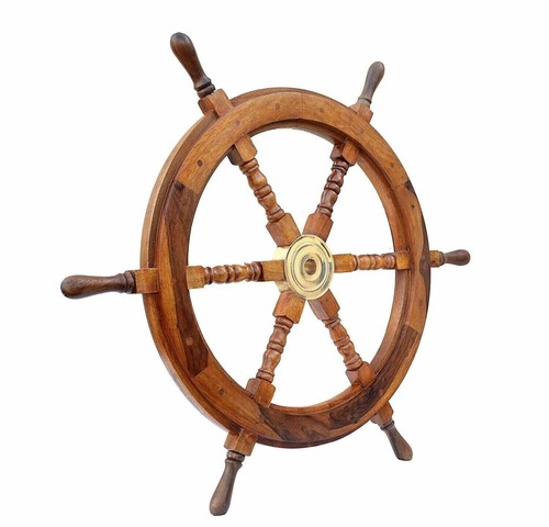 Nautical ship wheel - ship, 24"