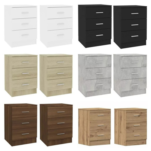 Bedside tables with drawers - bedside,