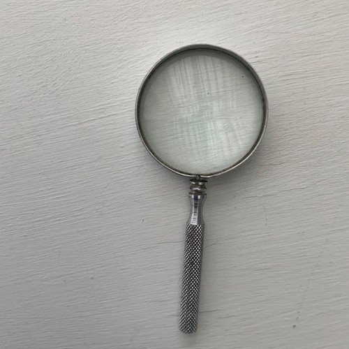 Vintage small magnifying glass - magnifying,