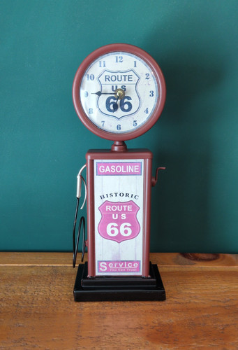 Route gasoline pump - gasoline, table