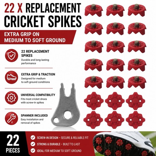 Replacement cricket spikes - cricket,
