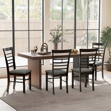 Wooden Dining Chairs Set of 4