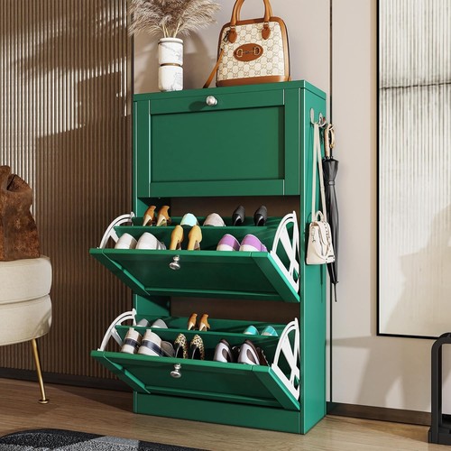 Wooden shoe storage - wooden,